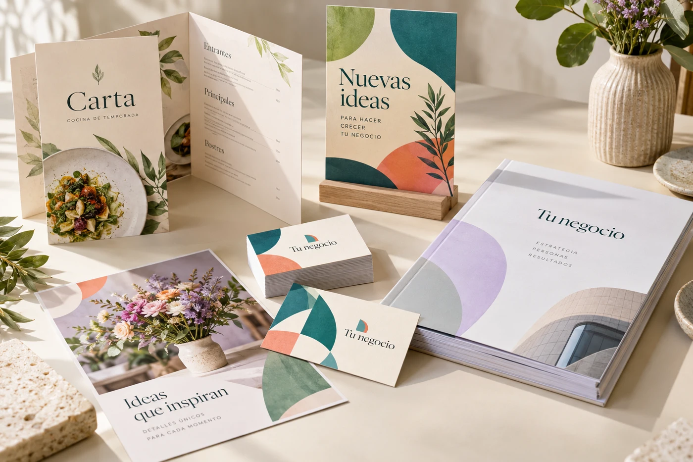 Flyers y folletos